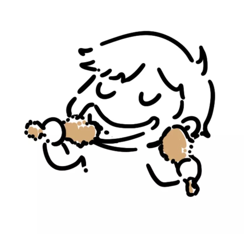 一组超全的吃货主题简笔画论一个吃货是如何养成的来自画师你兔崽