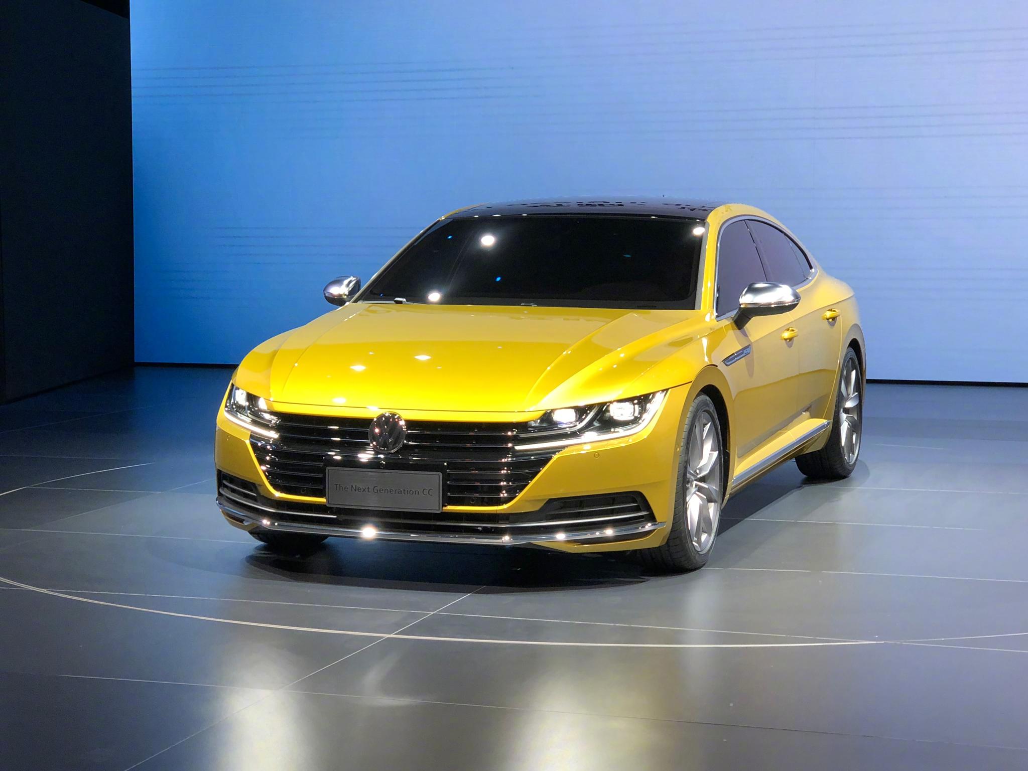 终于有动静了,全新大众cc真来了,就这价格,不加价就是好事