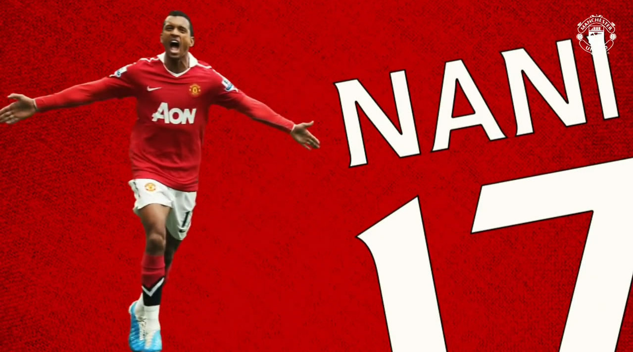 曼联官方视频祝福纳尼32岁生日快乐,出生于1986年11月17日的纳尼