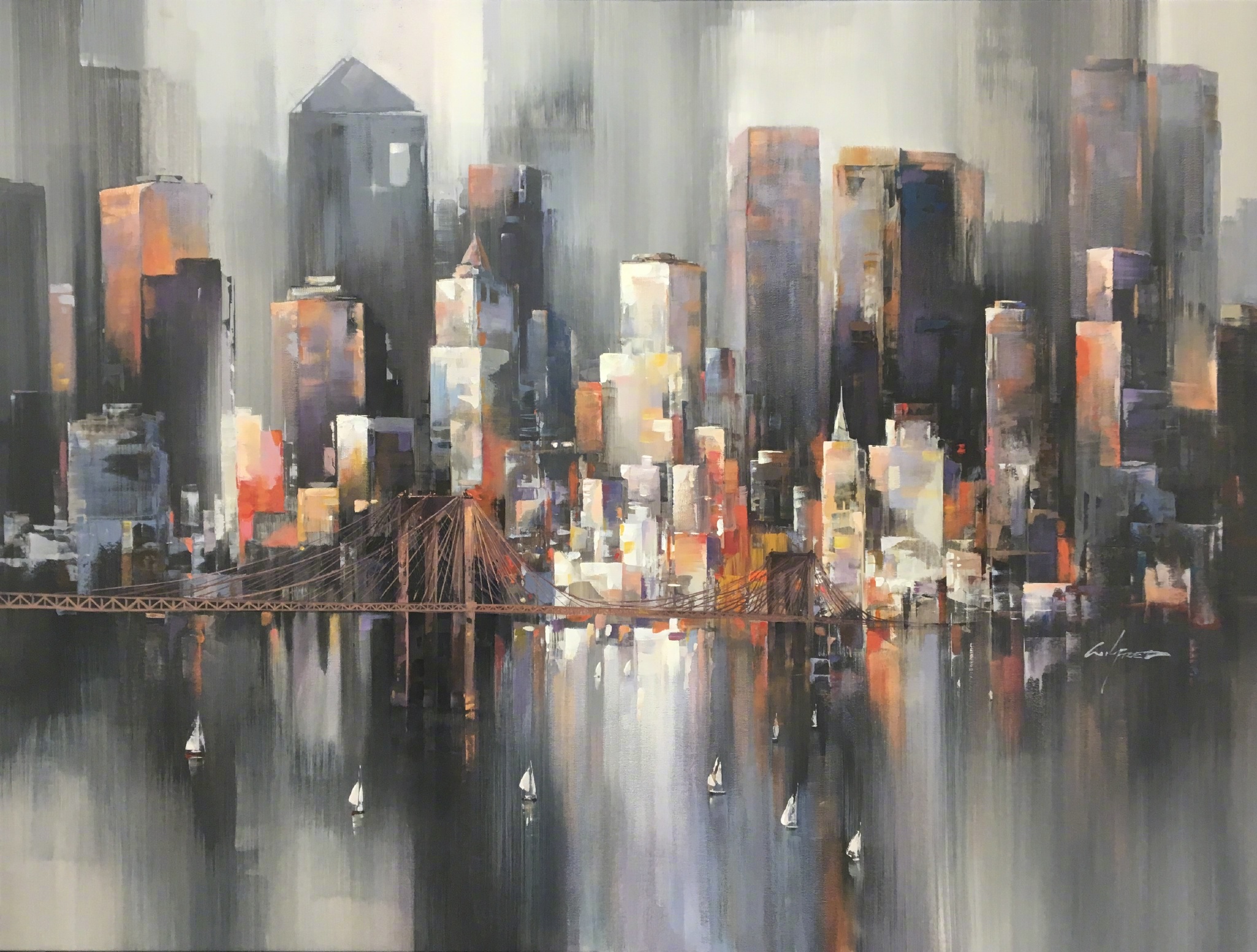 抽象城市插画画家wilfredlang