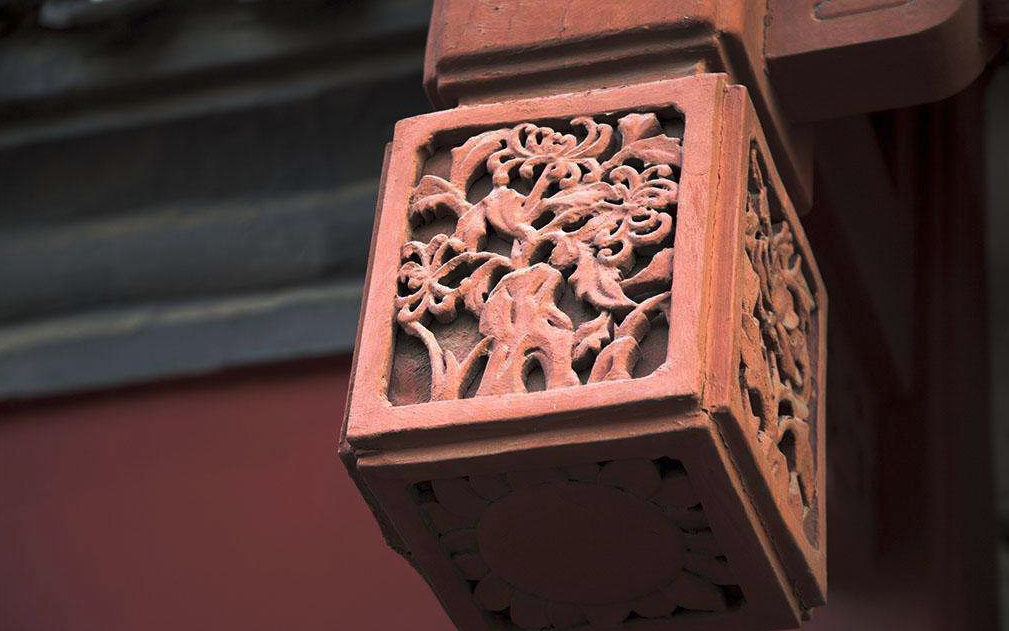 即将丢失的中国古建筑垂花柱