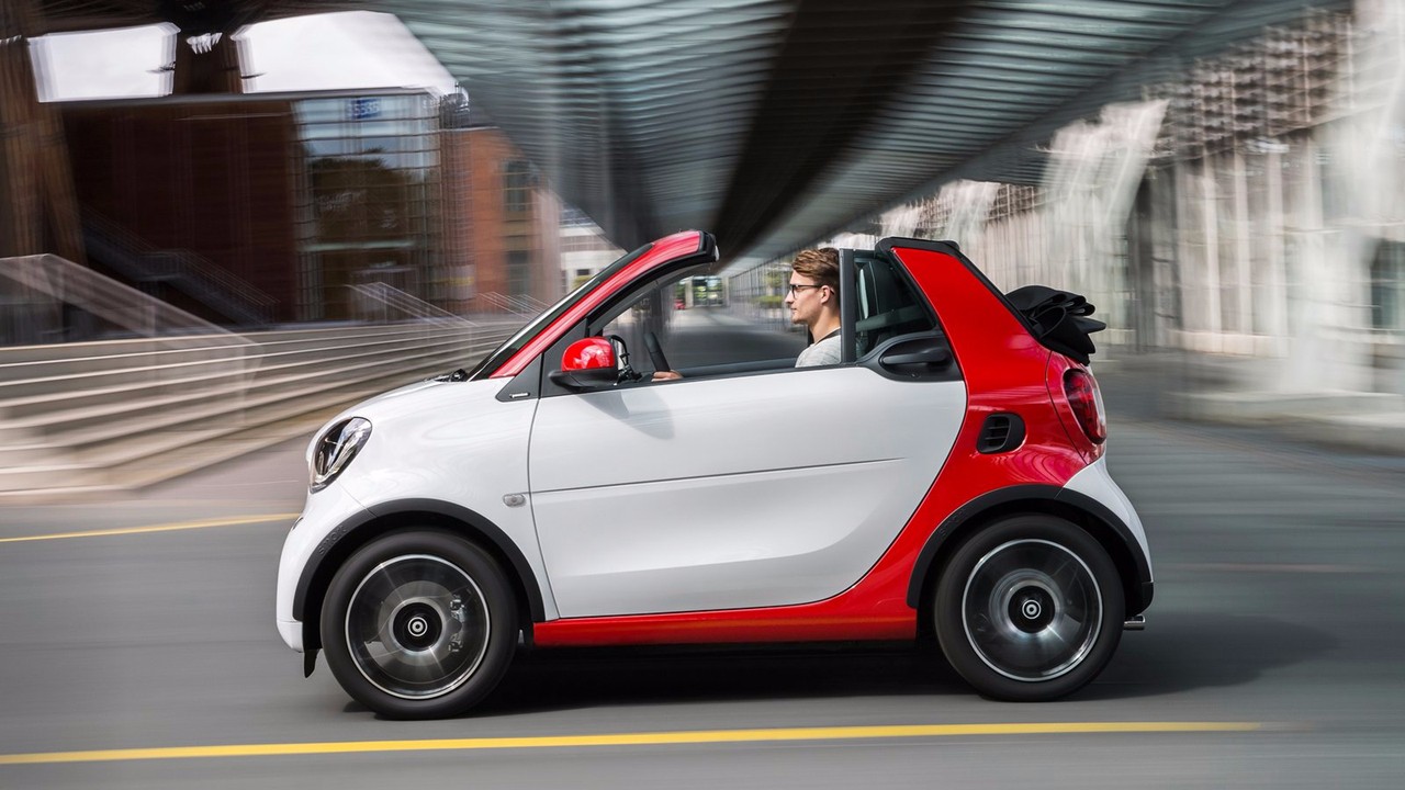 smart变敞篷只需三步?这么简单!