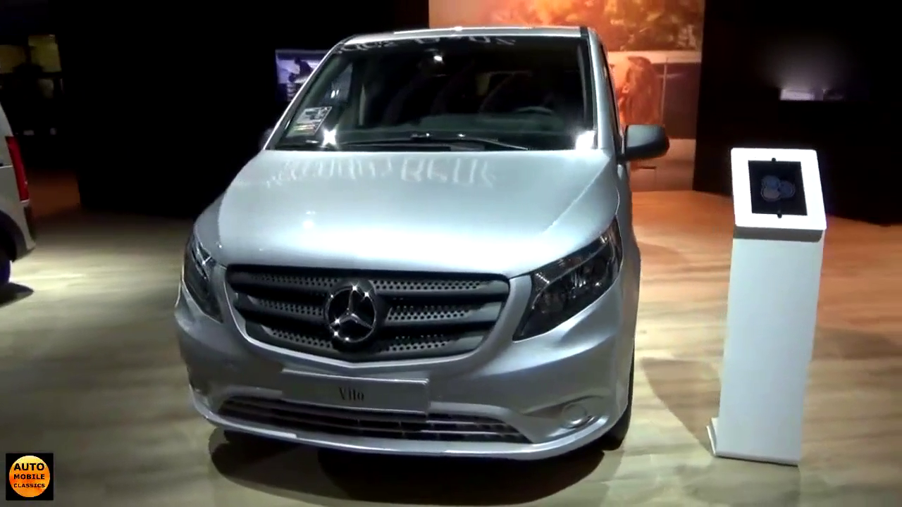 梅赛德斯-奔驰豪华商务车2017款vito实车鉴赏