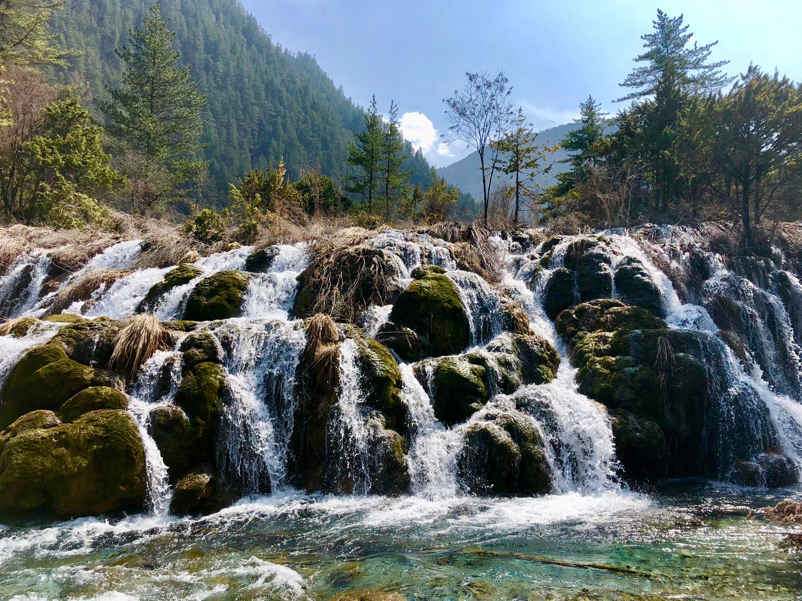 九寨沟地震后重新开放,手机实拍美景,但有几点游客注意事项|九寨沟|地震|实拍_新浪新闻