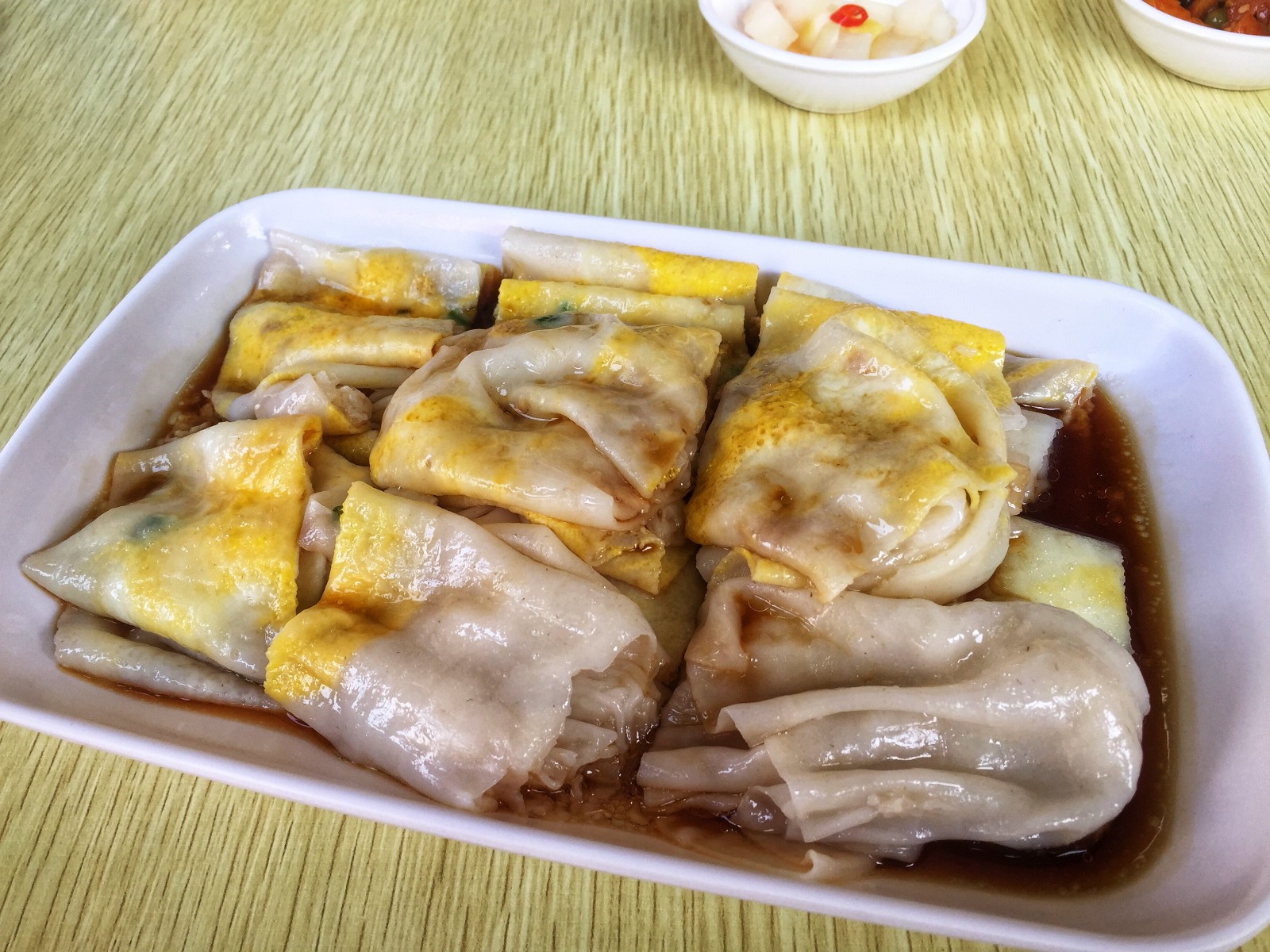 网上很红的竹窝肠粉,我在东莞横沥吃到了!