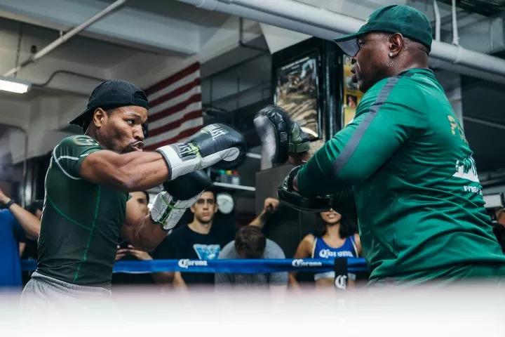 加西亚vs波特公开训练,本周将打响次中量级大战!