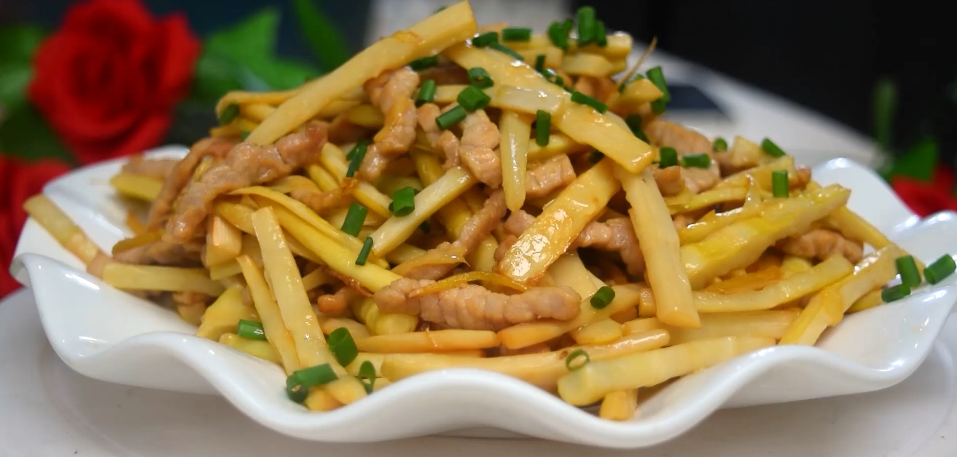 爱吃笋的一定要收藏,教你做道清新可口的春笋炒肉丝,好吃极了