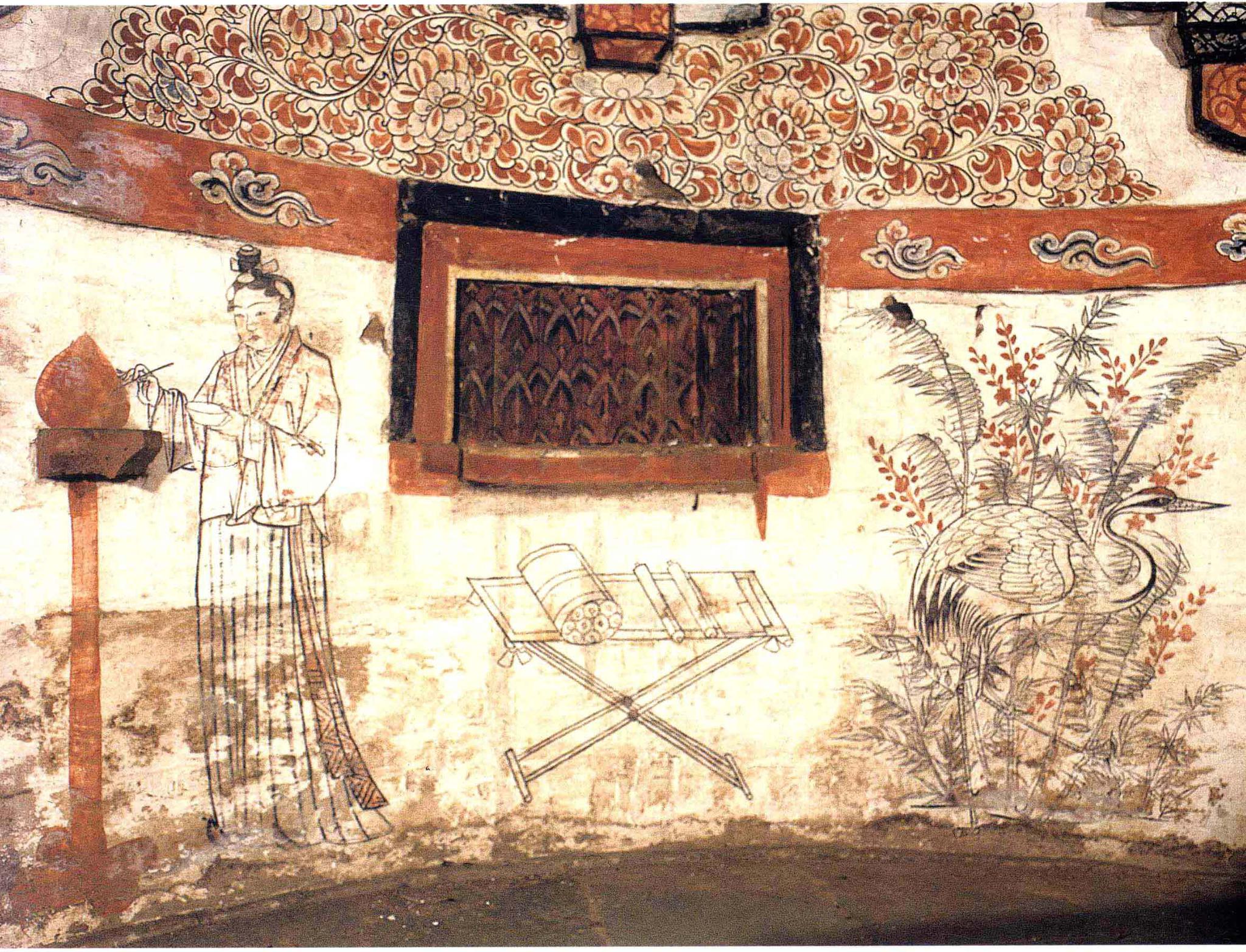 古墓壁画|张世卿墓|墓群|宣化|壁画|古墓壁画_新浪新闻