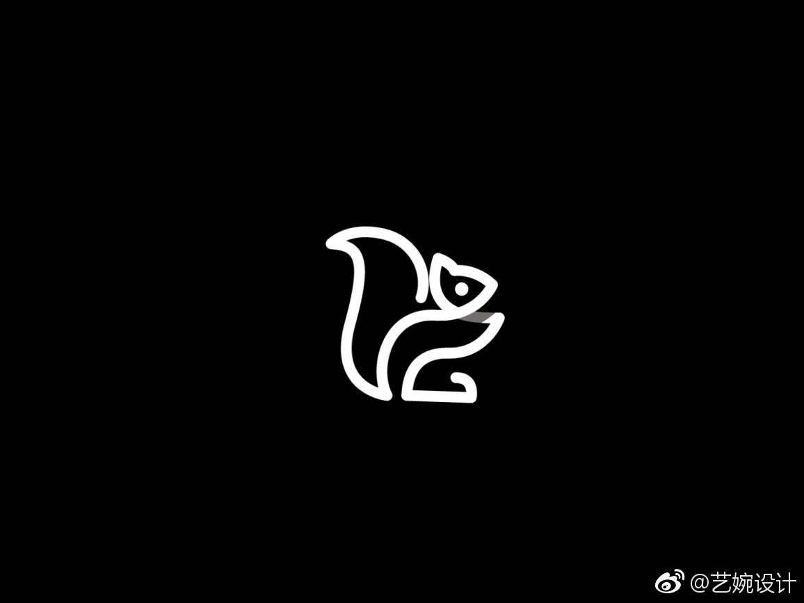 线条风格动物logo设计|线条|动物|风格_新浪新闻