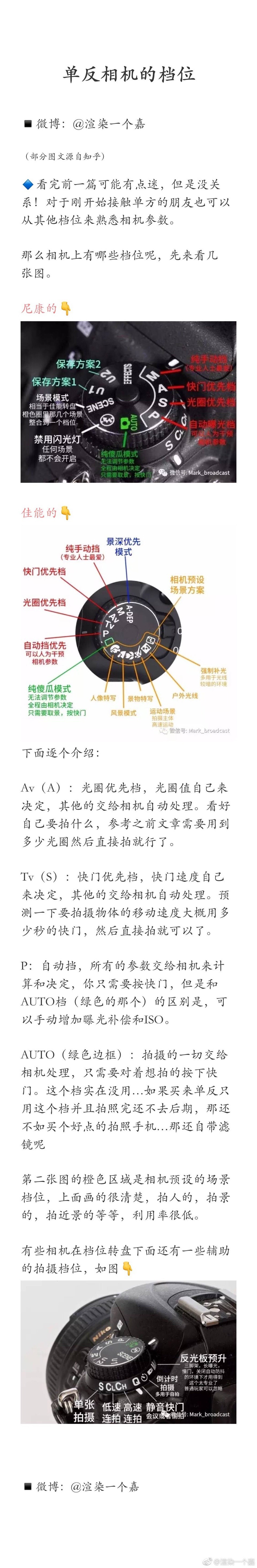 教程篇 | 单反,镜头零基础入门教程摄影新手必看系列