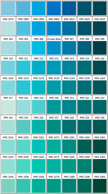 一组潘通色卡留着备用