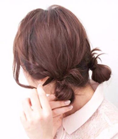 教程丨简单7步轻松打造可爱双马尾编发