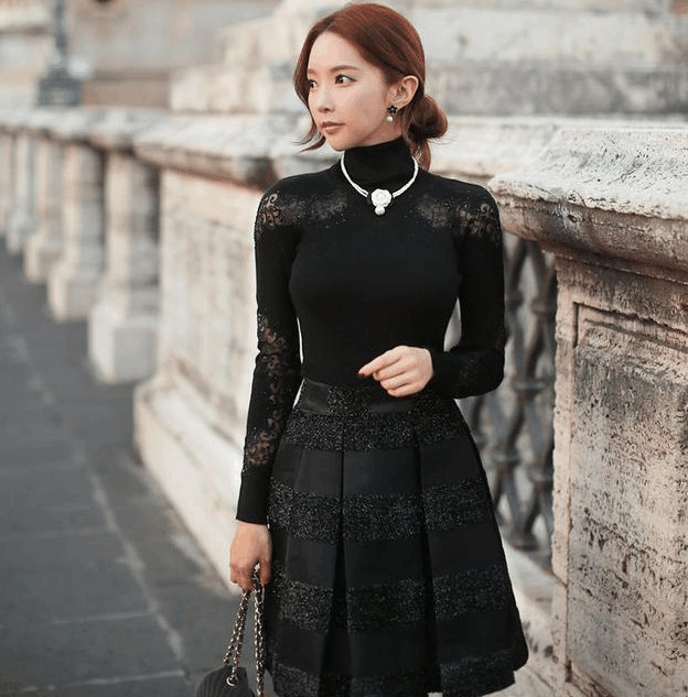 朴洙妍, 来自黑色蕾丝的典雅