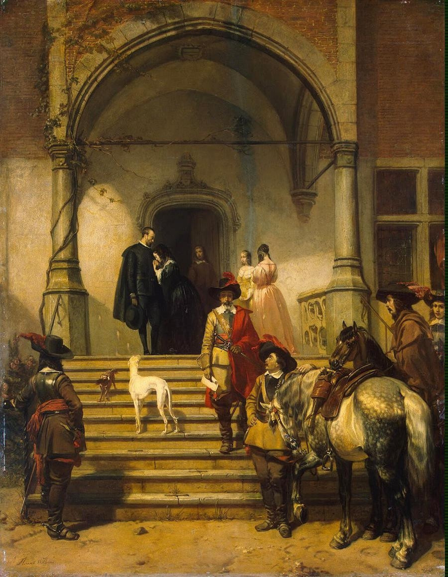 比利时 弗洛伦特·威廉姆斯(florent willems)人物绘画作品