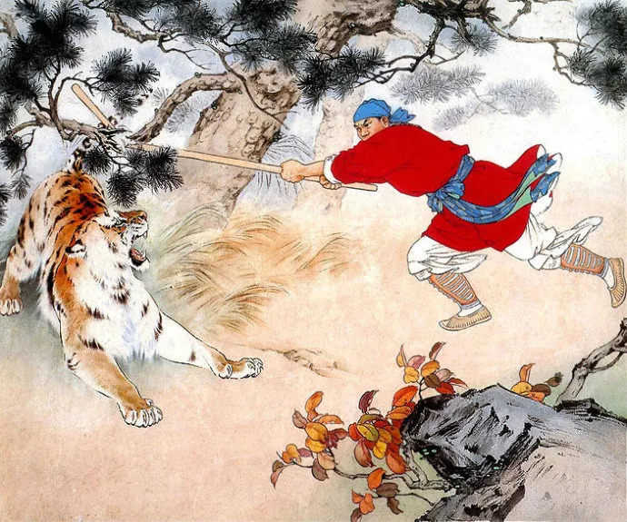 语文课本上的插图,原来是他们画的|武松打虎|周总理的睡衣|插图_新浪