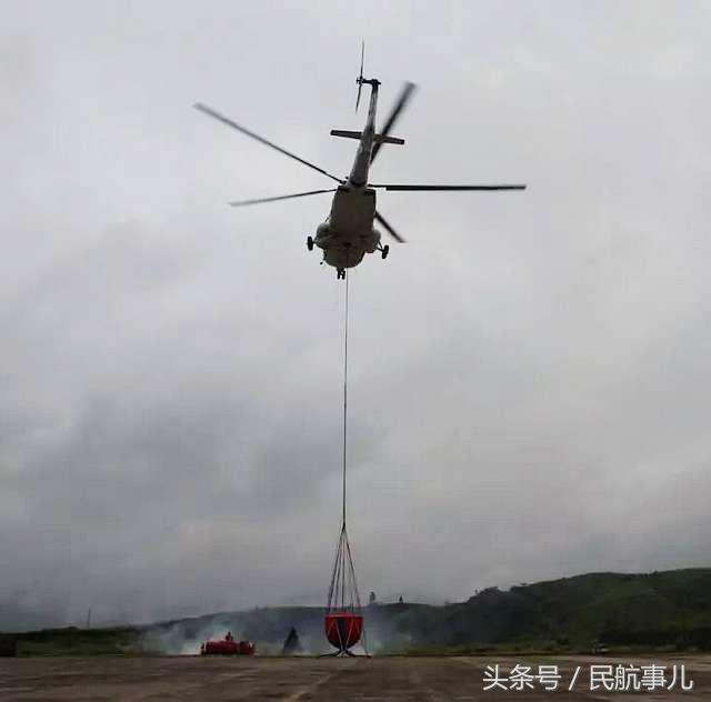 米171直升机应急救援综合演练在桂林兴安举行