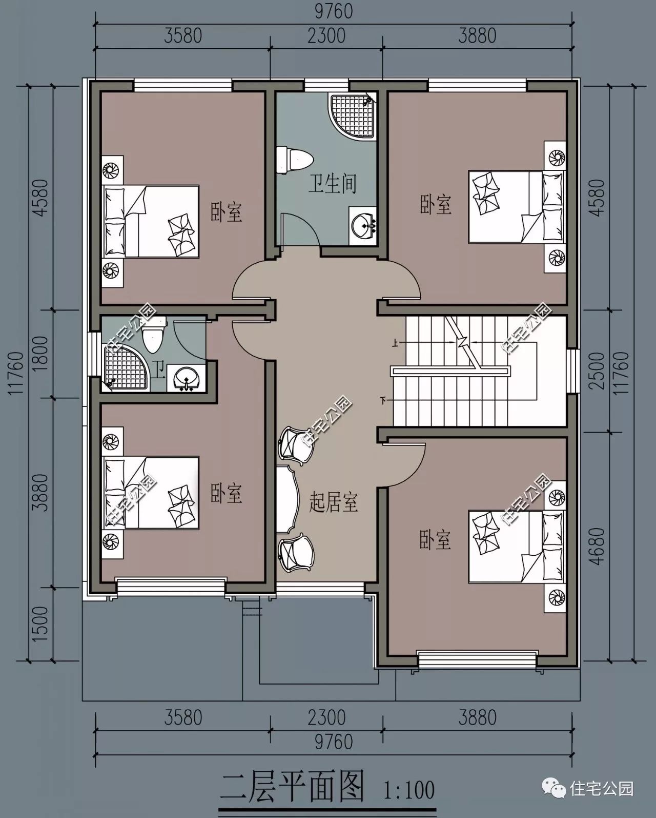 6套宽10米小户型别墅多建一层花6万农村到底3层好还是2层好
