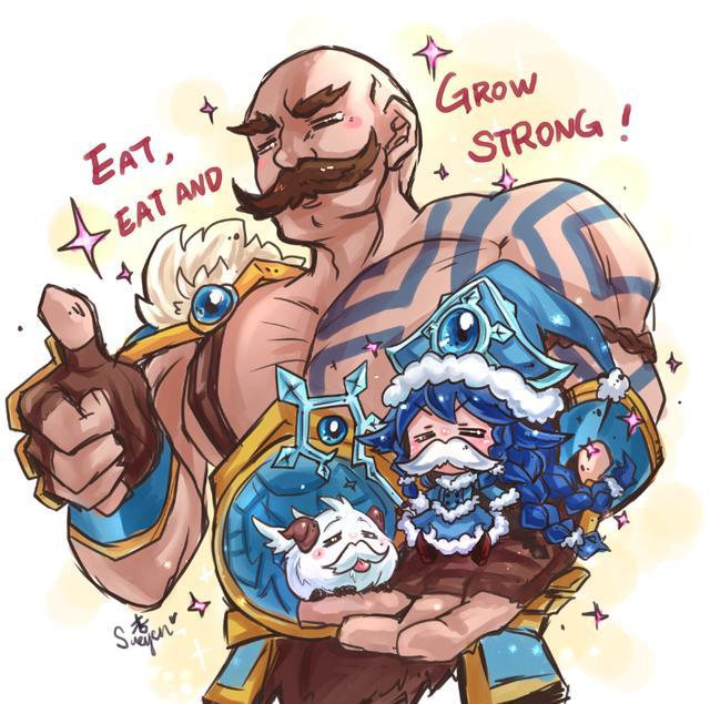 [lol美图] 露露&小法,本命英雄 萝莉