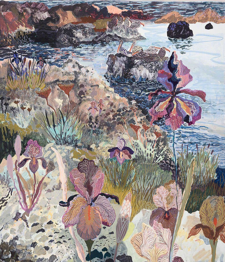 装饰绘画来自美国画家michellemorin绘画作品