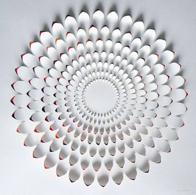 心灵手巧纸雕艺术作品 lisa rodden