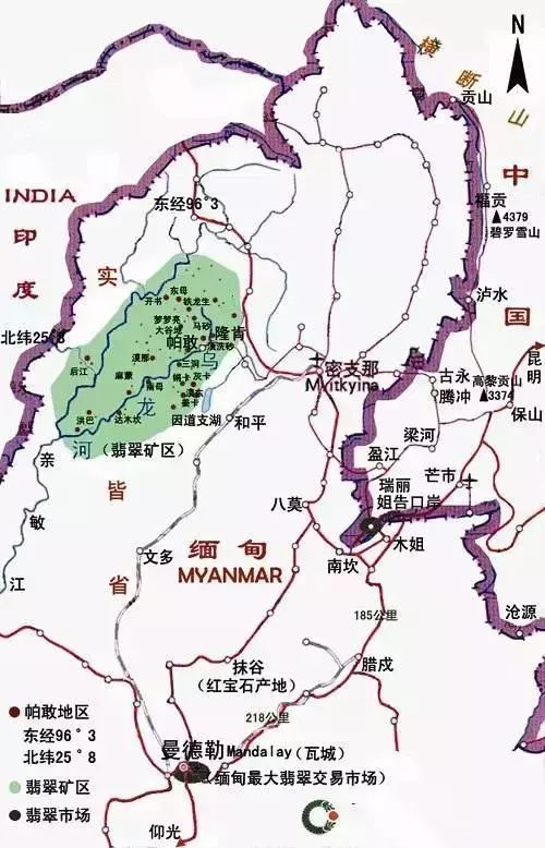 很多缅甸翡翠矿区开采场口都已经关闭了,翡翠资源不断被开采,高档毛料