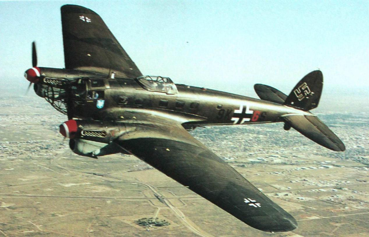 纳粹德国轰炸机图片