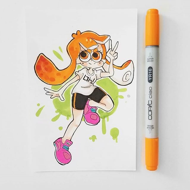 可爱的卡通人物手绘涂鸦insemibunnie67