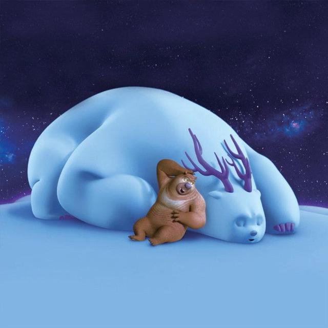 熊二的另一个女是《熊出没之雪岭熊风》中的雪熊团子!