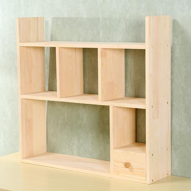 实木小书架,创意小家居,实用而美感