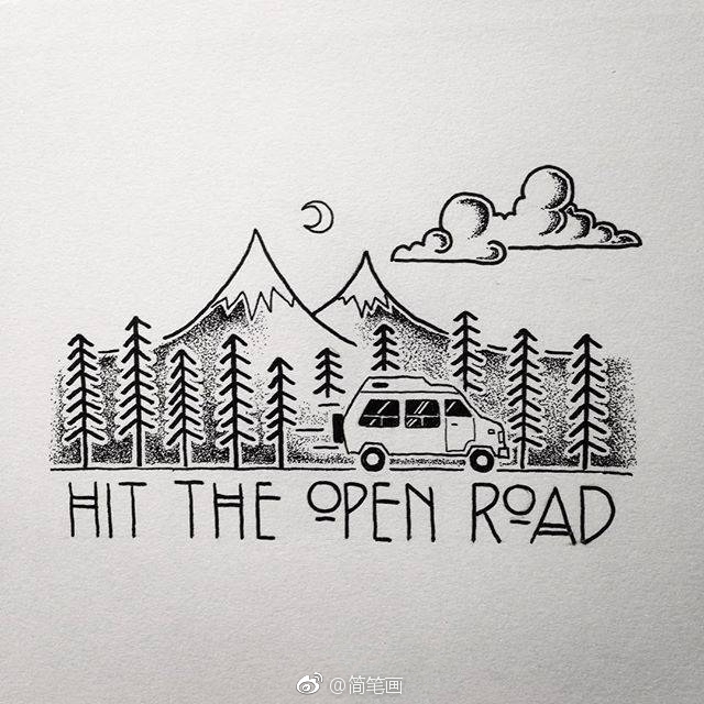 一组微观世界针管笔手绘bydavidpowell