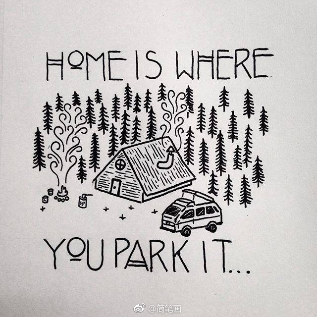 一组微观世界针管笔手绘bydavidpowell