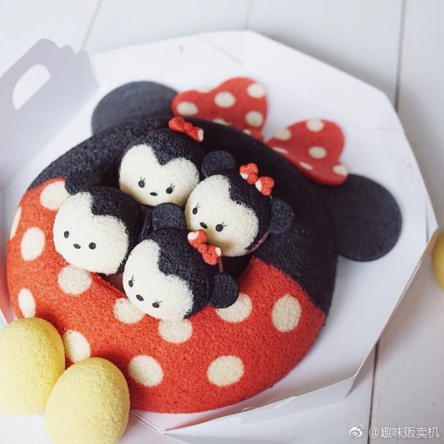 萌到舍不得下口的迪士尼造型甜品 ins:agnes_chii