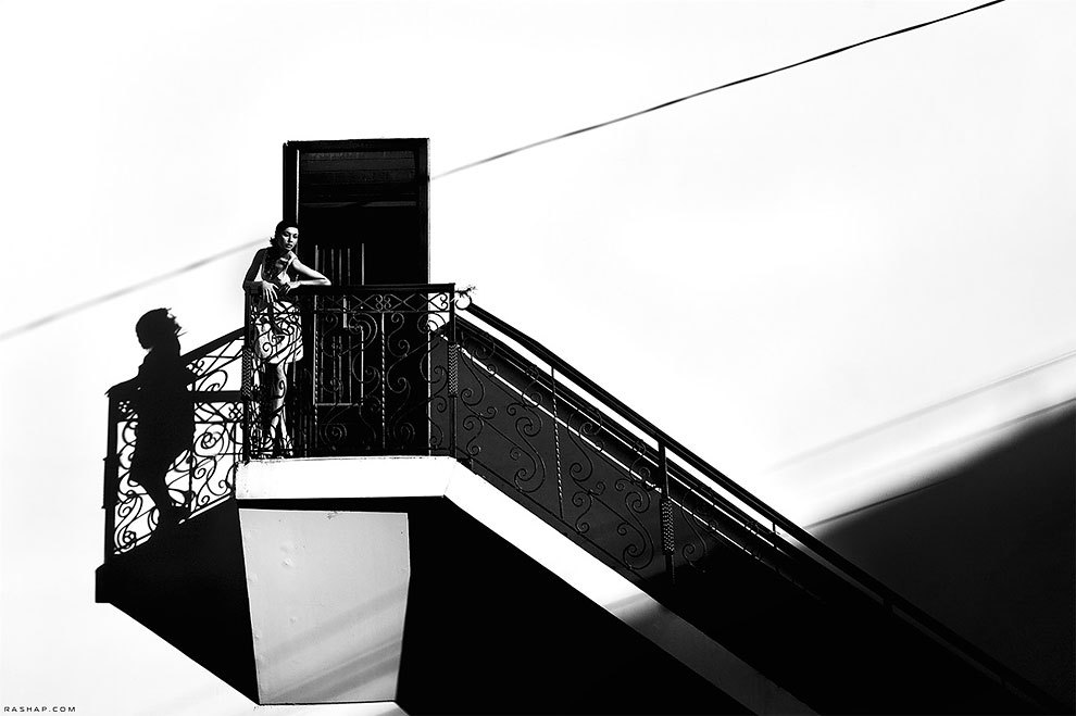 迷人而超现实的黑白光影俄罗斯摄影师ilyarashap