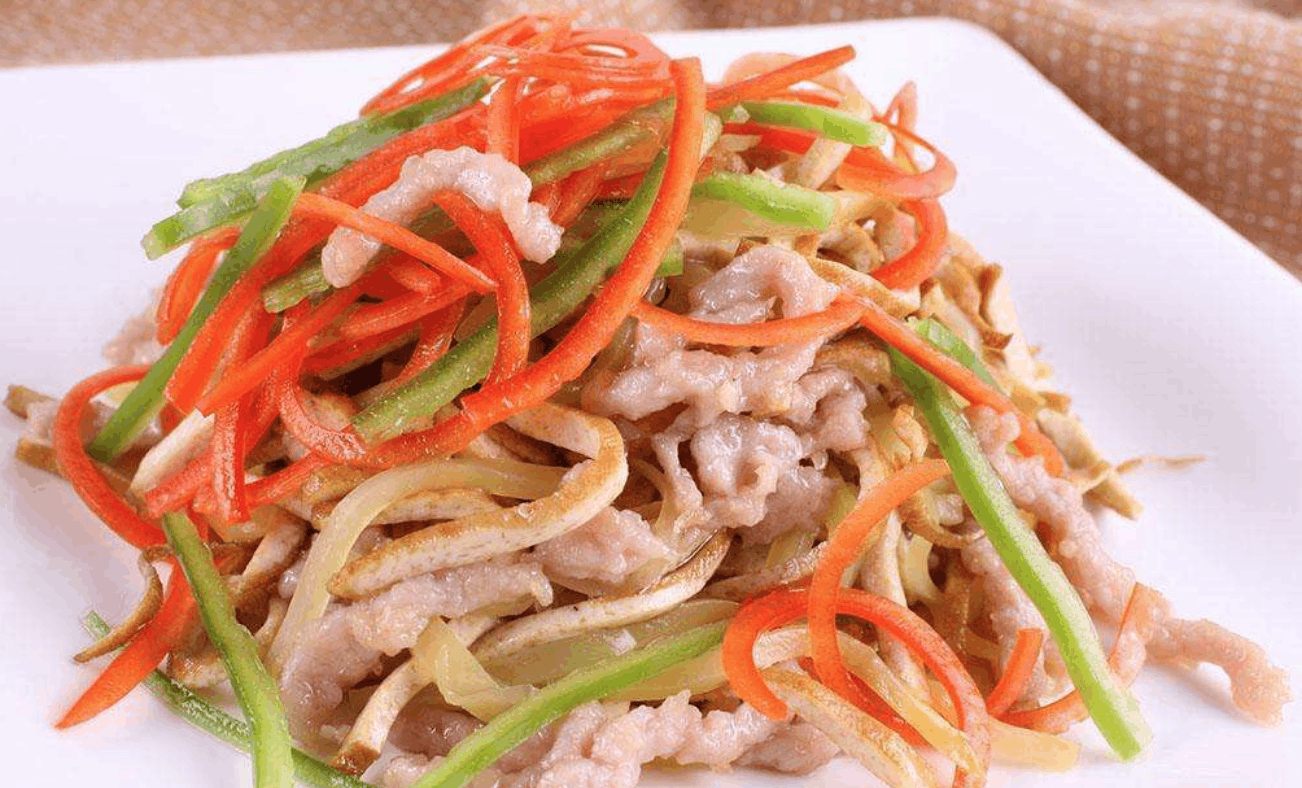 在家炒三丝, 清脆爽口吃着不油腻