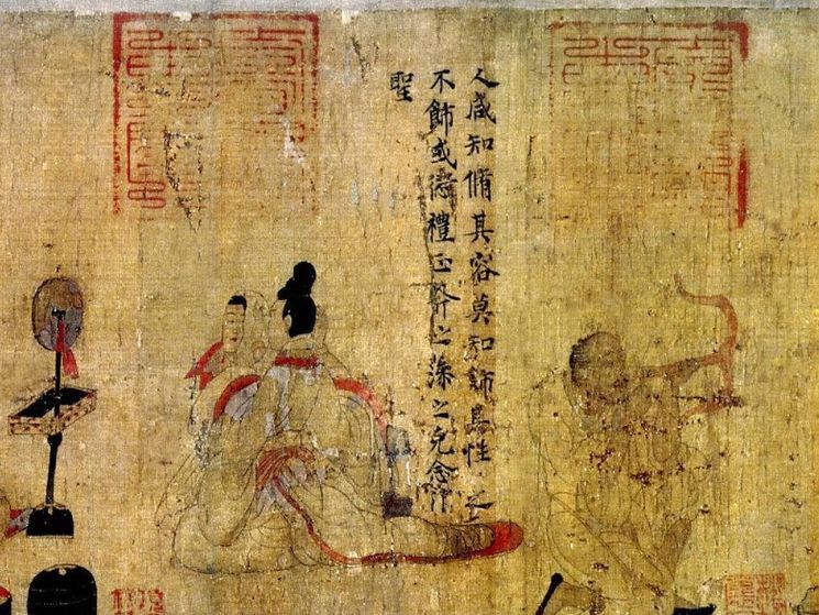 “画祖”顾恺之《女史箴图》高清图欣赏