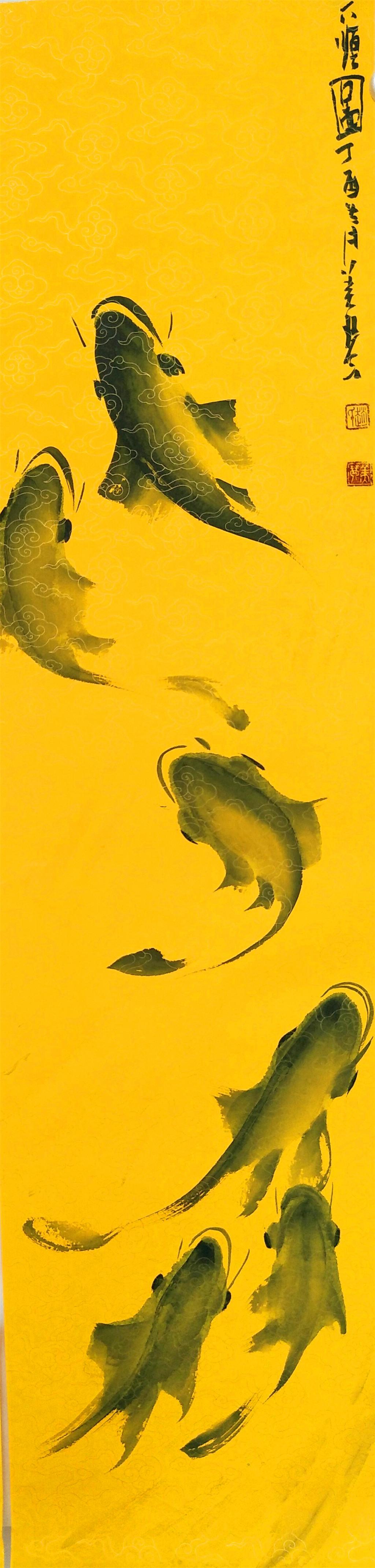 赵美琴笔墨下的唯美之画