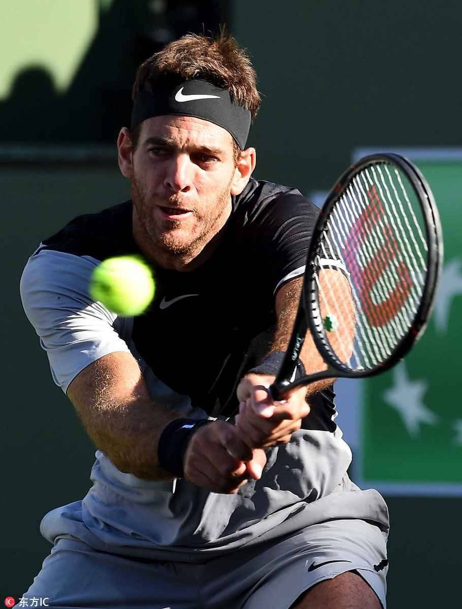 德尔波特罗逆转德国名将 晋级巴黎公开赛四强