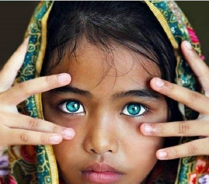 全世界最美的5双眼睛,网友评,她们的眼睛里有银河|眼睛|琥珀色|眼珠