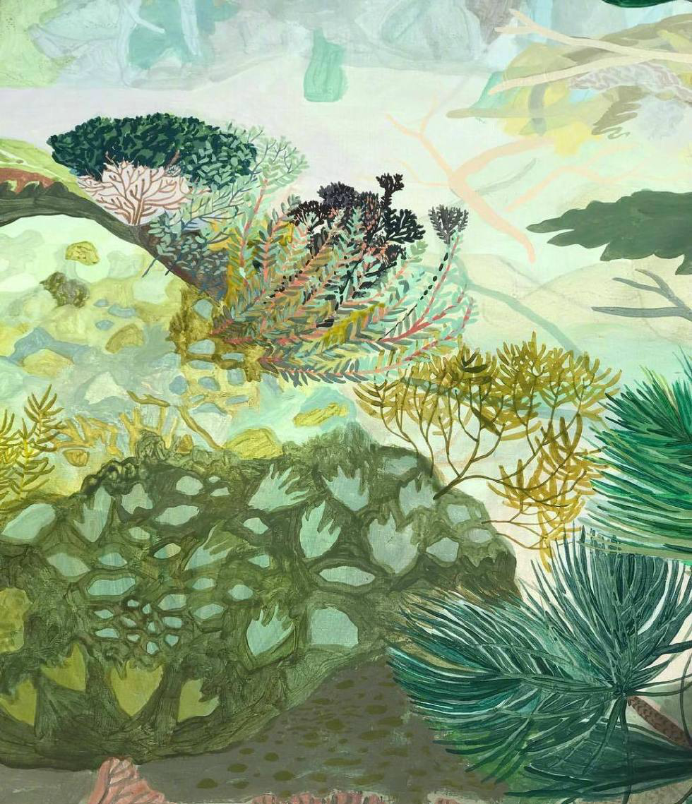 装饰绘画来自美国画家michellemorin绘画作品