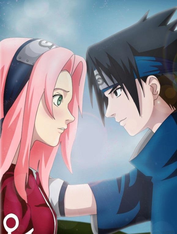 佐助头号粉丝,花痴一号的小樱最后跟佐助在一起也算是一个happyending