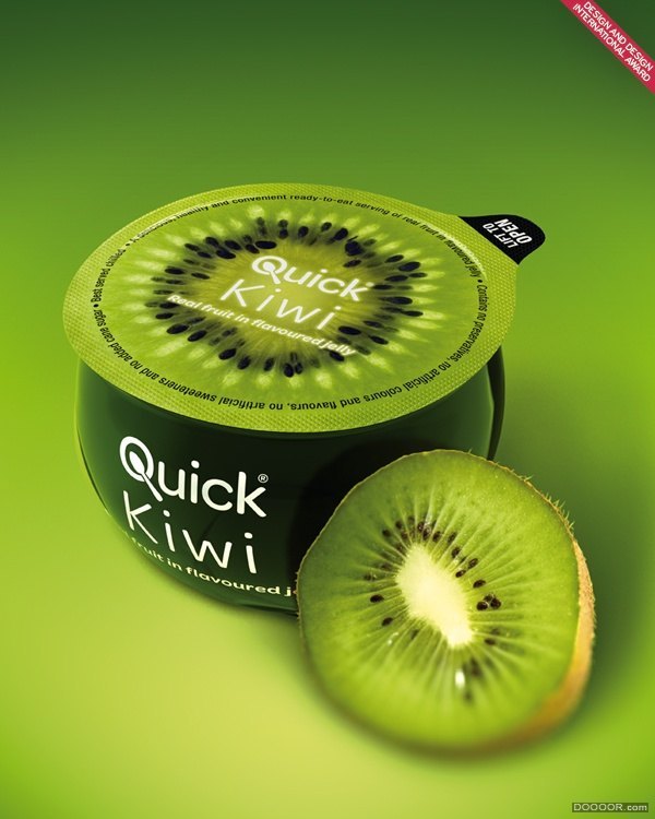 quickfruit国外水果罐头包装设计