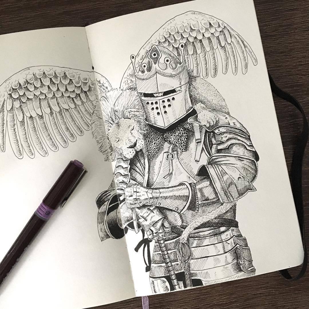 画完里边的一张黑白画,设计素描就够90分了