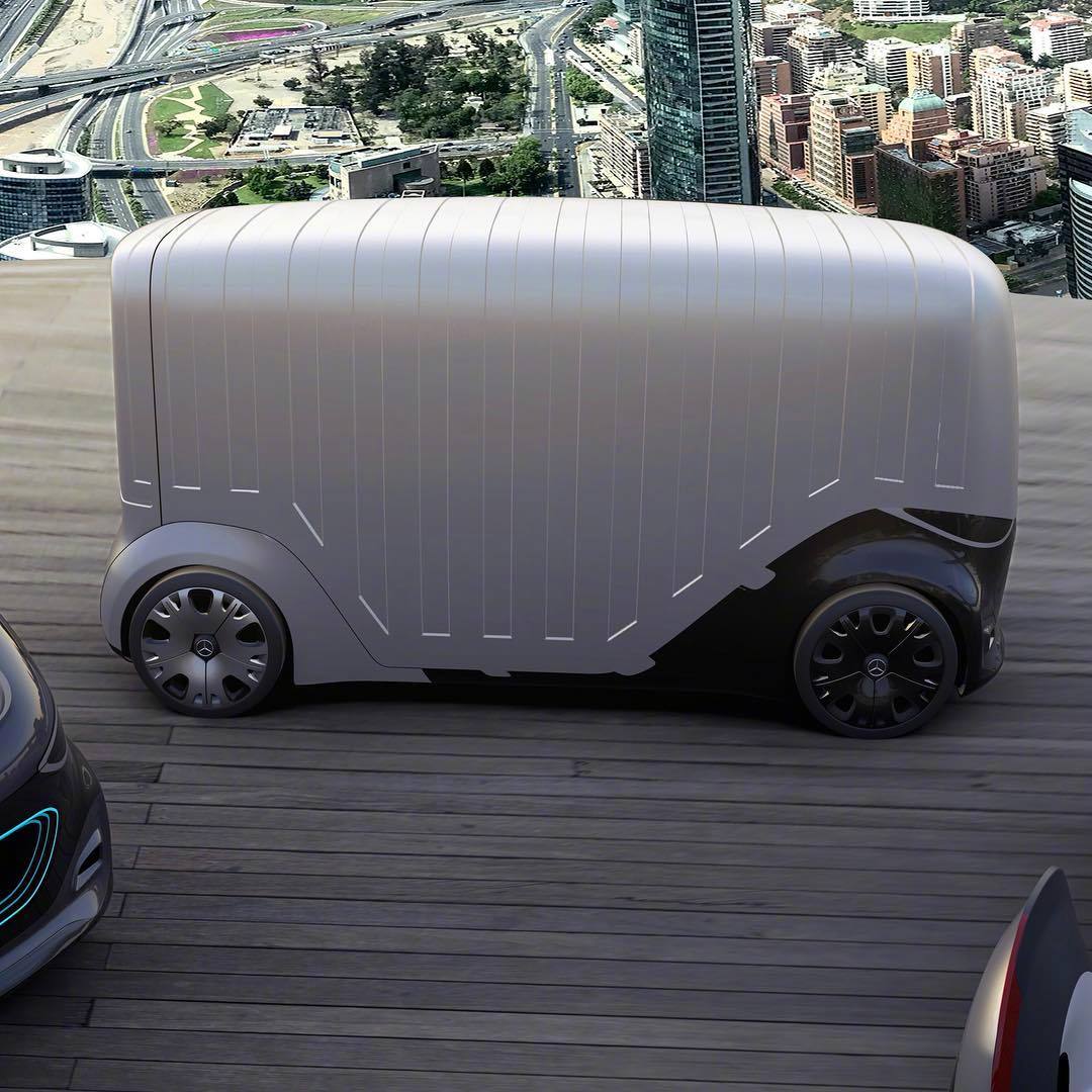 奔驰vision urbanetic城市概念车发布