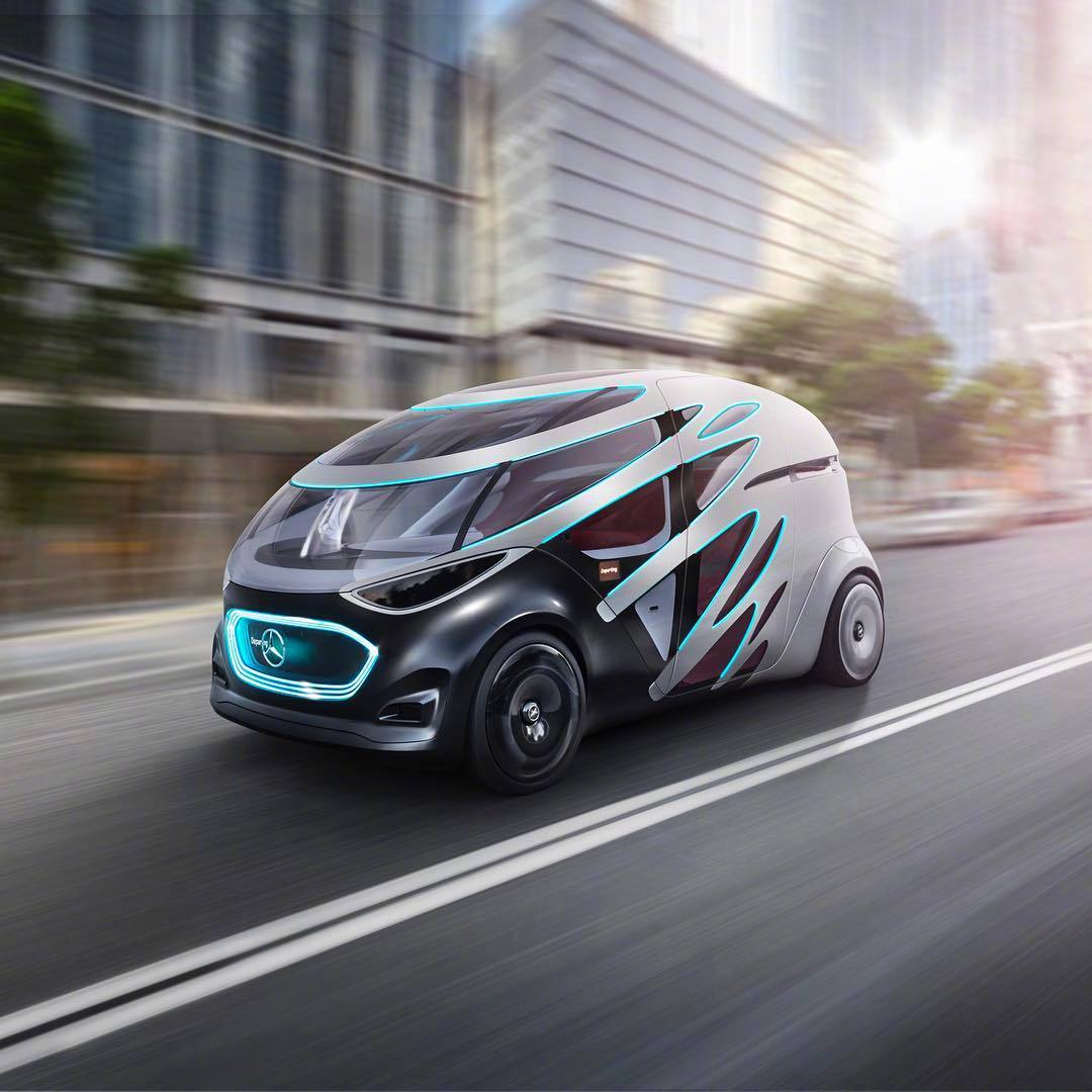 奔驰vision urbanetic城市概念车发布