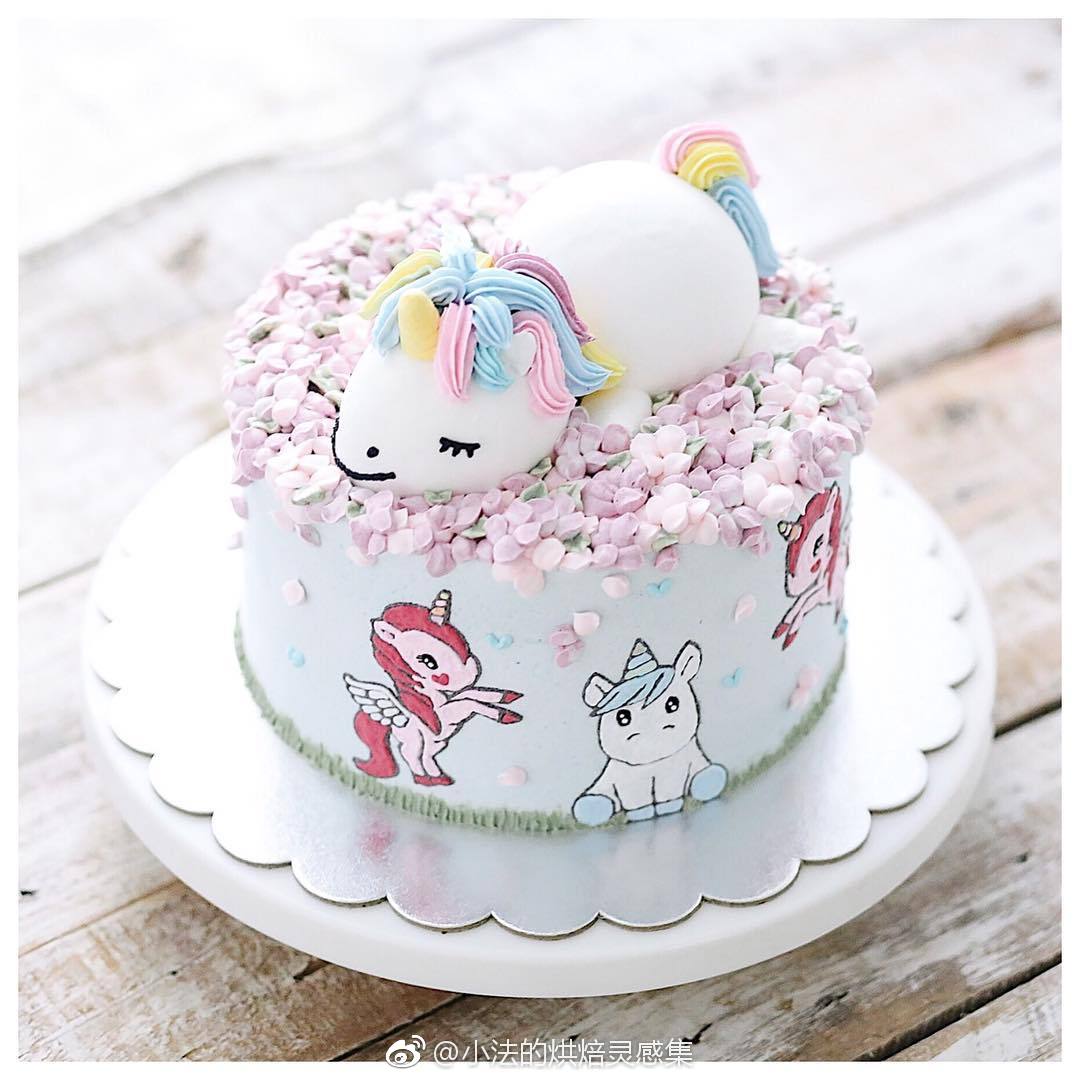 独角兽小马蛋糕,超级美丽