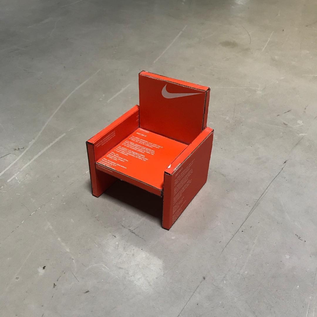 鞋盒椅子?脑洞也是非常大了