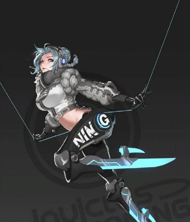 粉丝自制ig冠军皮肤, 剑姬身上的一个字让网友直呼非常形象