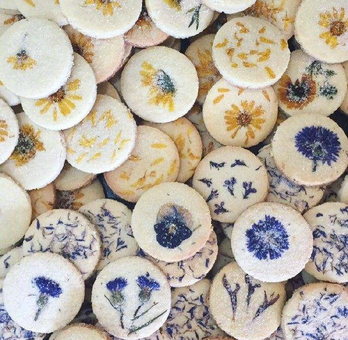 这样精致又好吃的鲜花饼干,你见过吗