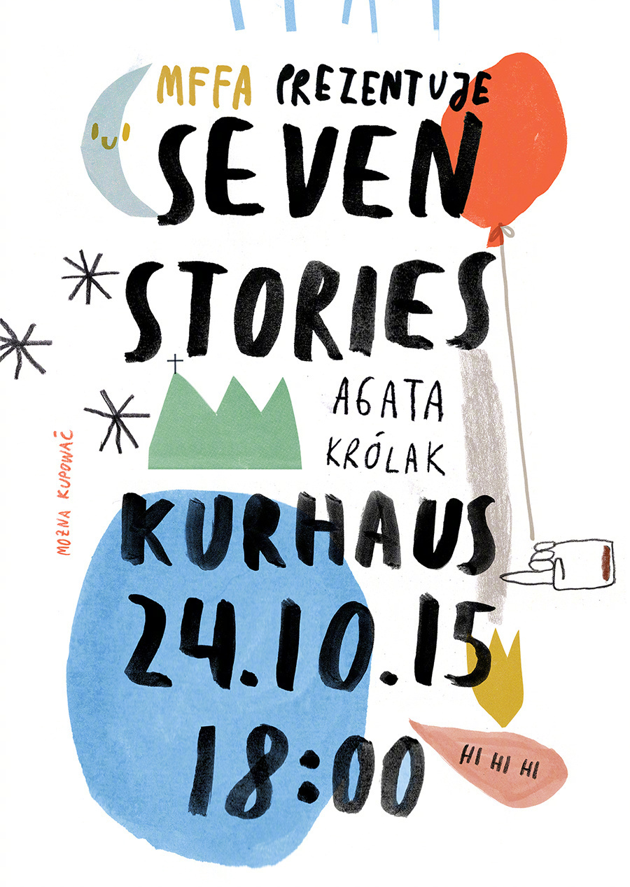 手绘文字与插画的结合 / agata krolak_新浪看点