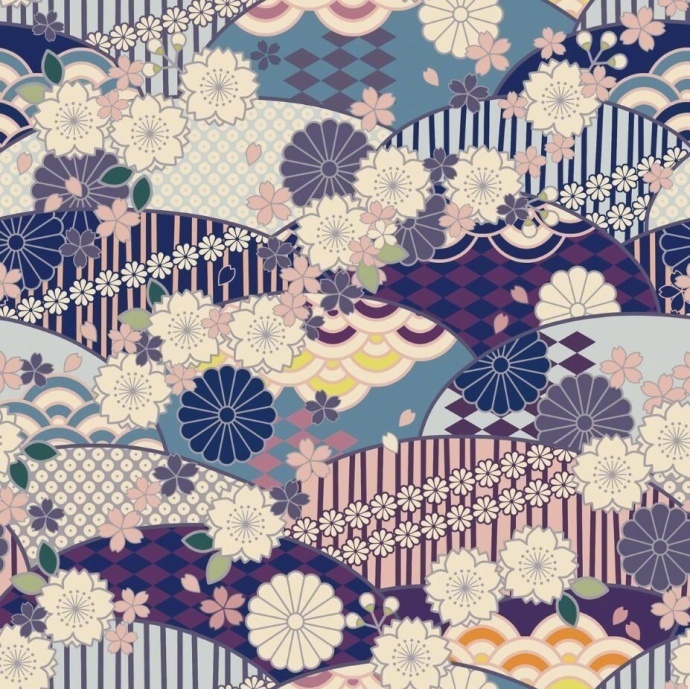 日式传统纹理参考